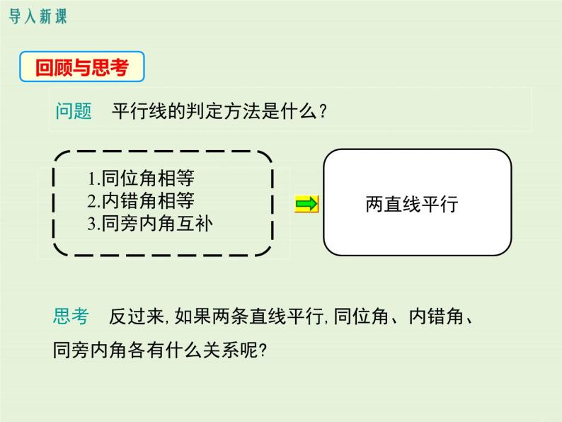 5.2.3 平行线的性质  PPT课件03