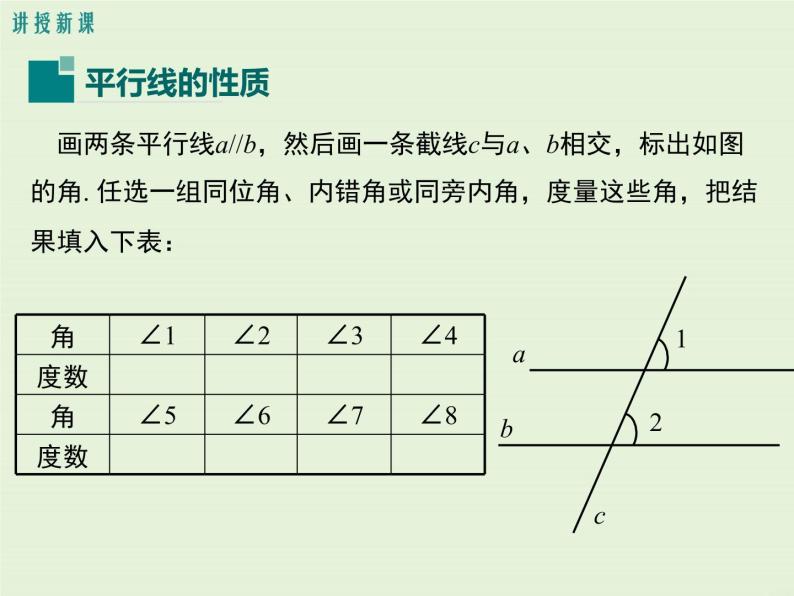 5.2.3 平行线的性质  PPT课件04