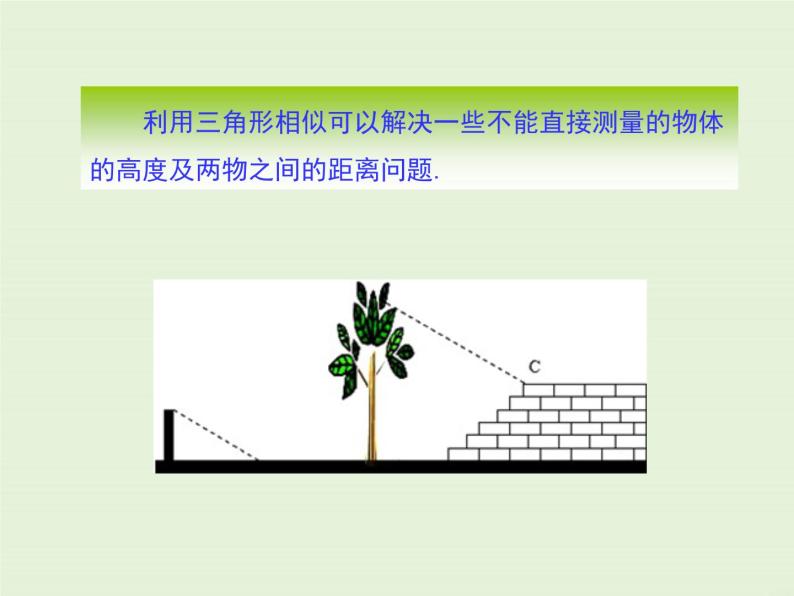 23.3 第5课时 相似三角形的应用  PPT课件08