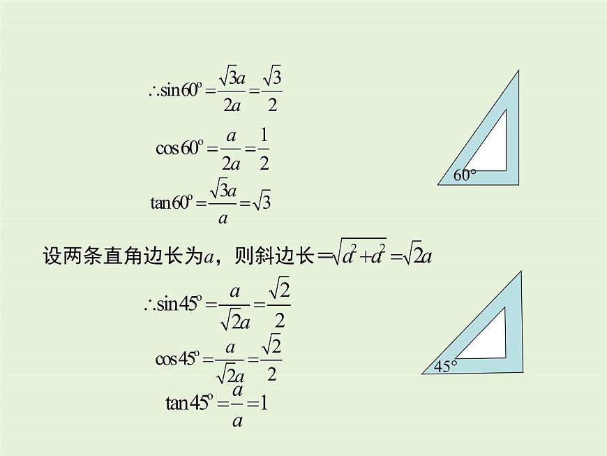 24.3 第2課時(shí) 特殊角的三角函數(shù)值 PPT課件第6頁(yè)