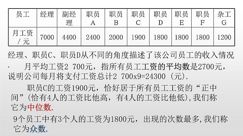 北师大八年级数学上册课件 6.2 中位数与众数共25张PPT03