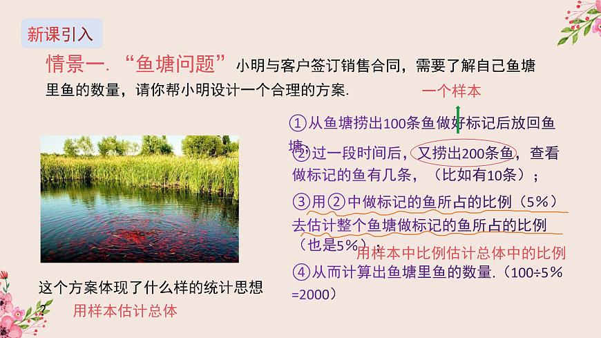 23.4用樣本估計總體-冀教版九年級數(shù)學(xué)上冊課件(共21張PPT)第3頁