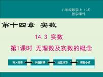 冀教版八年级上册14.3  实数获奖课件ppt