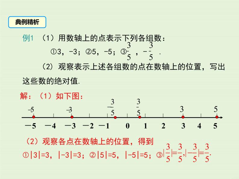 1.3 绝对值与相反数 PPT课件07