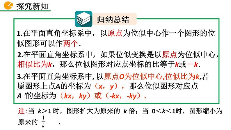 九年级下册数学:27.3 位似(第2课时) 精品PPT课件08