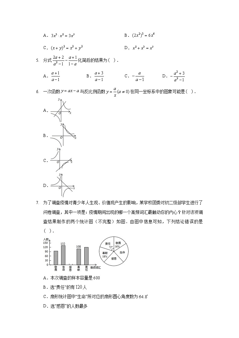 2020年山东省威海市中考数学试卷第2页