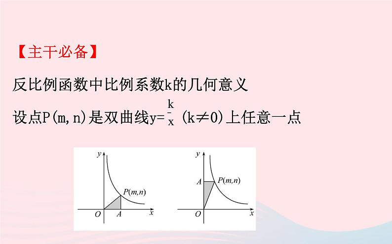 2021年九年级中考数学全程复习专题二:反比例函数中k的几何意义课件02