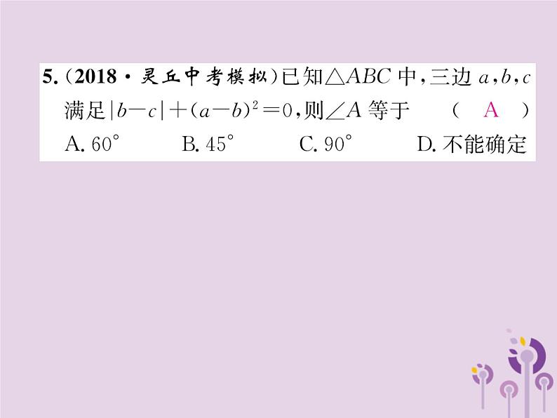 八年级数学上册第13章轴对称双休作业(四)作业课件06