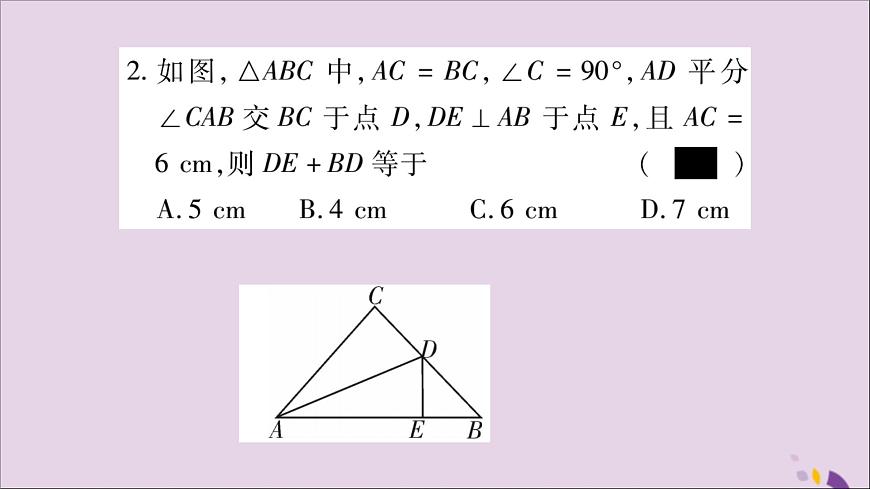 八年級(jí)數(shù)學(xué)上冊(cè)雙休作業(yè)(4)習(xí)題課件第3頁