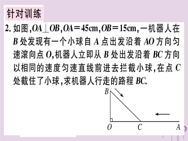 2019春八年级数学下册第十七章《勾股定理》章节复习习题课件06