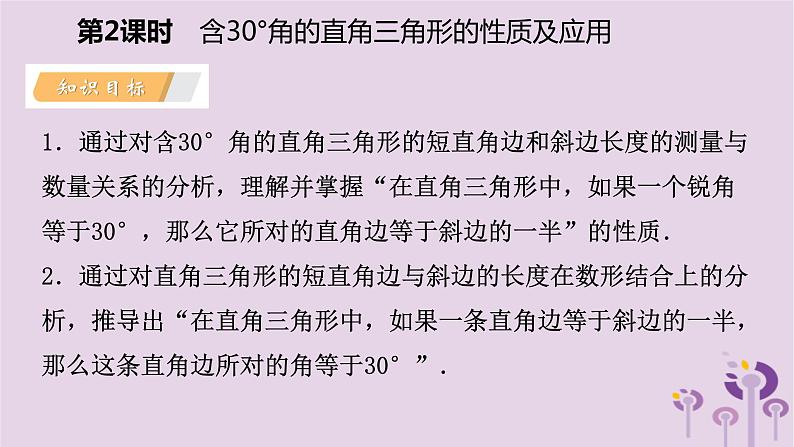 八年级下数学课件1-1 直角三角形的性质和判定(Ⅰ)_湘教版03