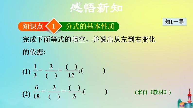沪科版七年级下册数学 分式的基本性质教学课件ppt第4页