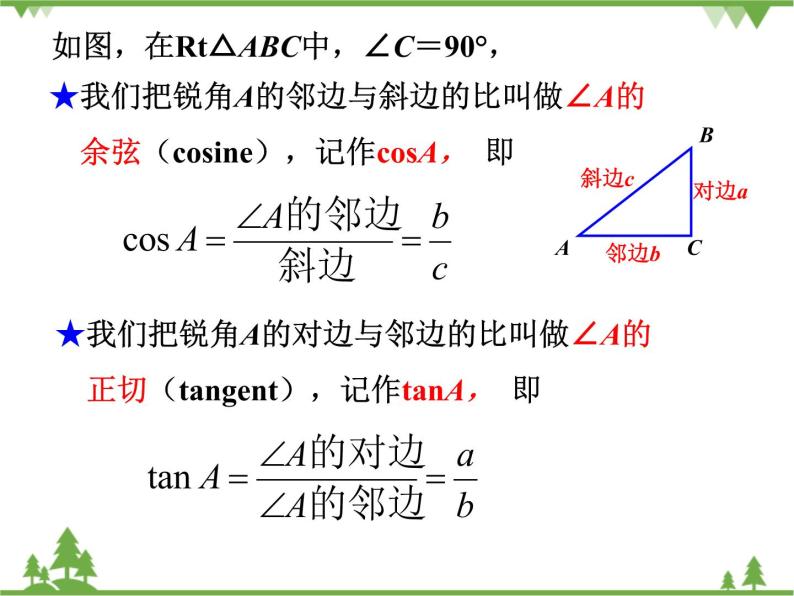 （浙教版）九年级数学下册 同步备课系列专题1.1 锐角三角函数（第2课时）（课件+作业）07