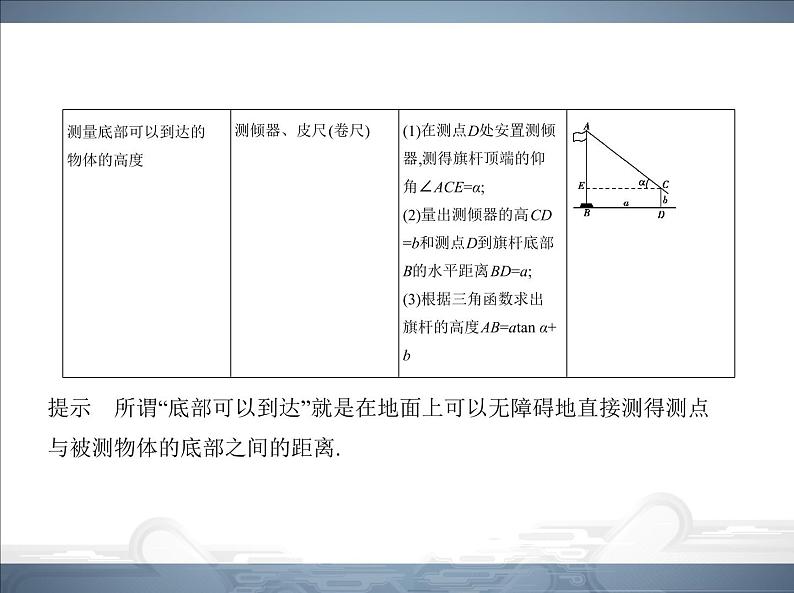 2021北师大版九年级数学下册课件:第一章6利用三角函数测高(共74张PPT)03