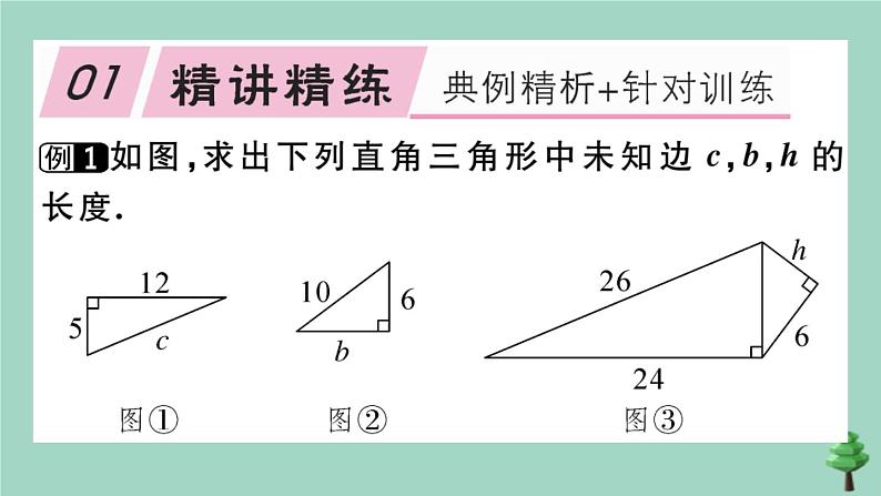 2020秋八年级数学上册第一章《勾股定理》章末复习作业课件(新版)北师大版02