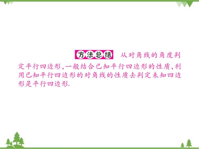 18．2 平行四边形的判定(第二课时) 课件06