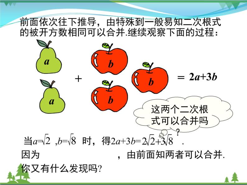 【精品】人教版 八年级下册数学 16.3 第1课时 二次根式的加减 课件PPT06