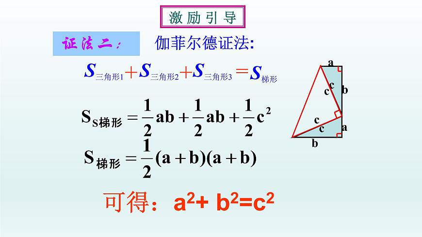 八年級下數(shù)學(xué)課件:17-1 勾股定理 (共15張PPT)_人教新課標(biāo)第6頁