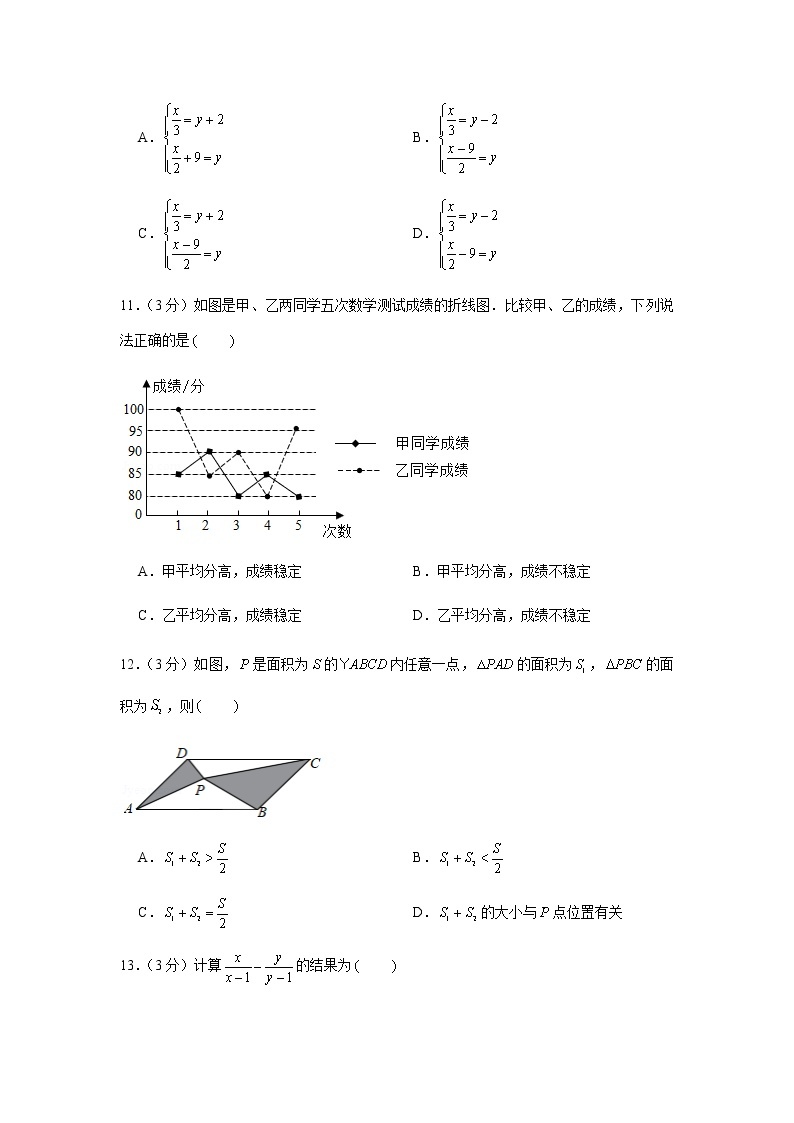 2020年山东省临沂市中考数学试卷03