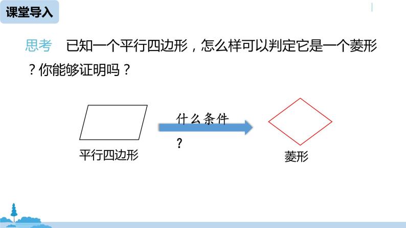 人教版八年级数学下册 18.2.2菱形课时2 ppt课件04