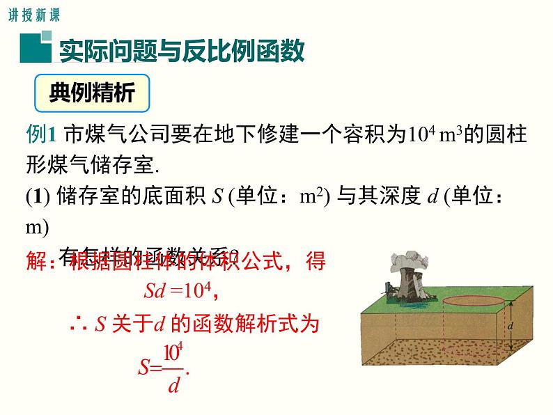 26.2 第1课时 实际问题中的反比例函数 课件第4页