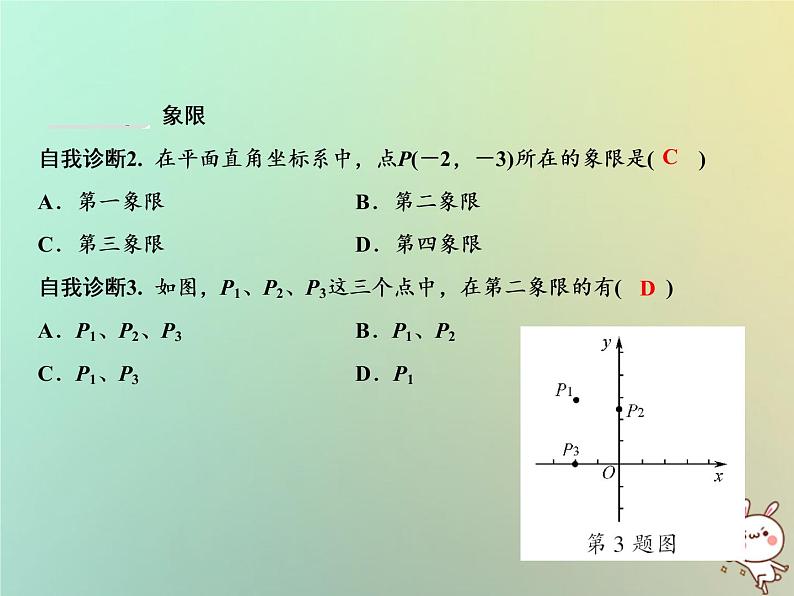 八年级上数学课件第11章平面直角坐标系11-1平面内点的坐标第1课时课件新版沪科_沪科版03