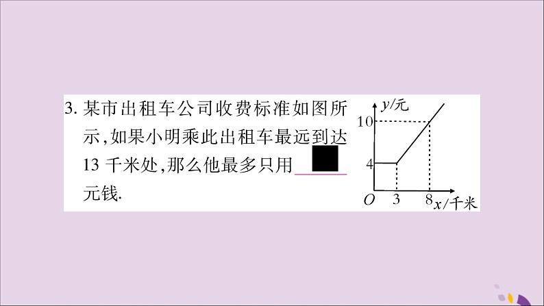 八年级数学上册第12章一次函数12-2一次函数第4课时一次函数的简单应用习题课件(新版)沪科版第4页