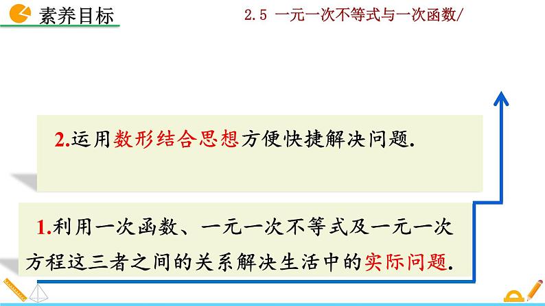 北师大版八年级数学下册2.5 一元一次不等式与一次函数(第2课时)(PPT课件)03