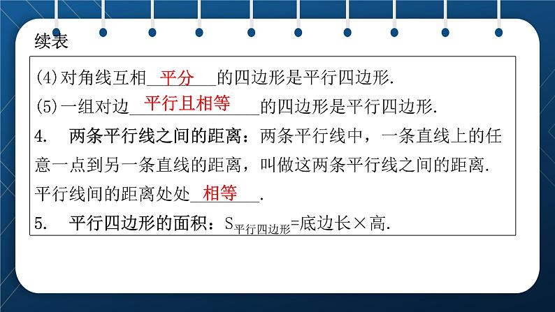 人教版2021中考数学总复习 第21讲 平行四边形 精品课件PPT04