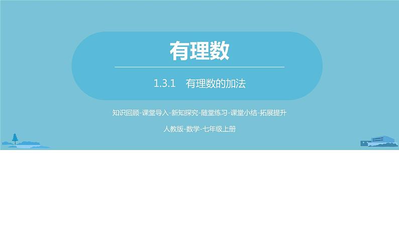 第一章有理数 有理数的加减法课时1-数学人教七(上) 课件01