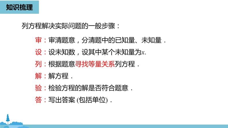 第三章一元一次方程 一元一次方程小结课时2-数学人教七（上） 课件04