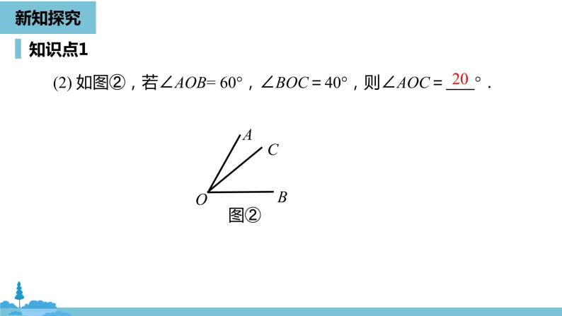 第四章几何图形初步 角课时3-数学人教七（上） 课件08