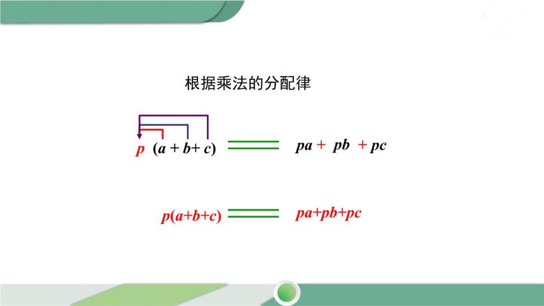湘教版数学七年级下册 2.1.4 第1课时 单项式与多项式相乘 课件PPT05