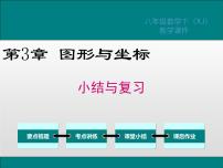 湘教版八年级下册第3章 图形与坐标综合与测试复习ppt课件