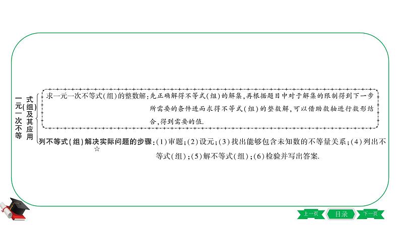 2021中考数学轮复习第二章第四节《一元一次不等式(组)及其应用》 课件06
