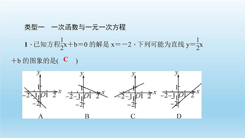 华师大版 初中数学 八年级(下册)专题训练(二) 综合利用函数与方程(组)、不等式的知识解题课件02