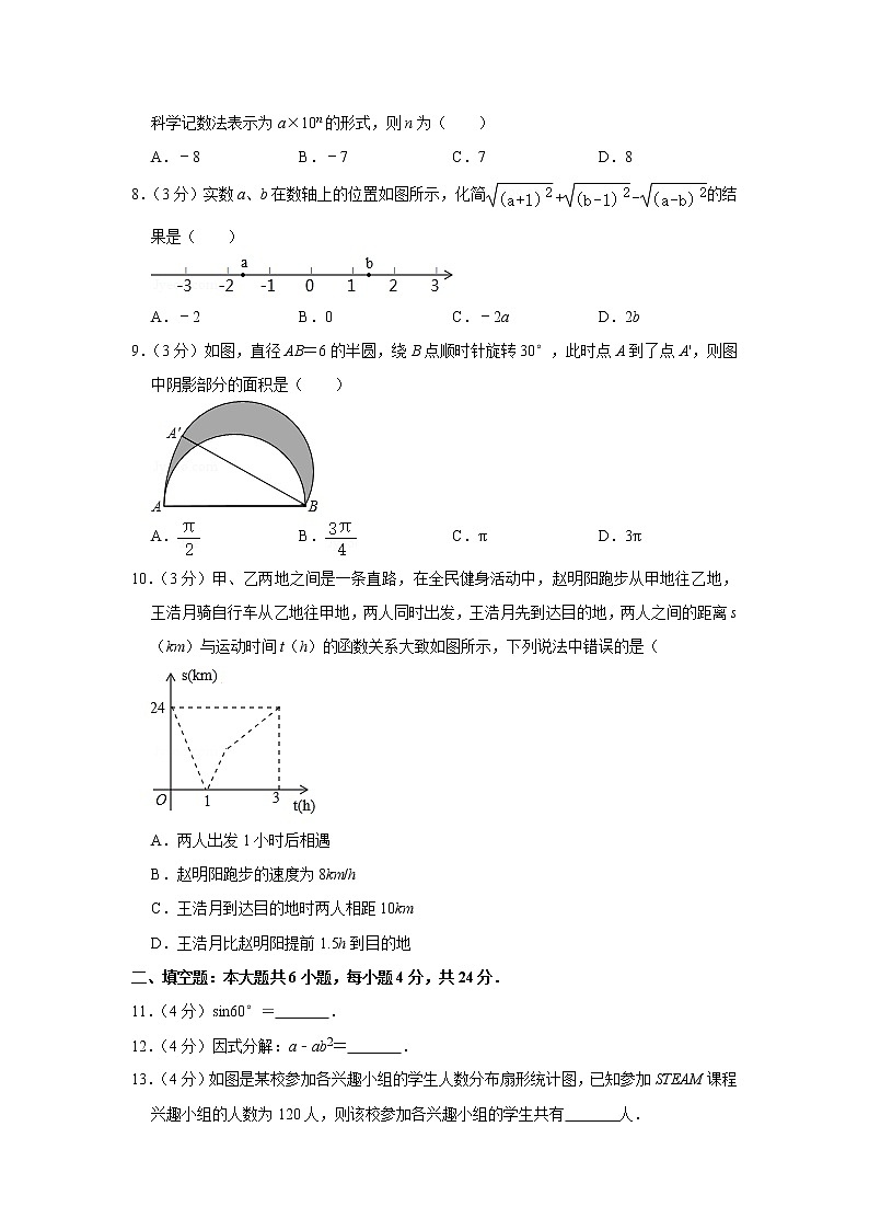2020年四川省攀枝花市中考数学真题(含答案)第2页