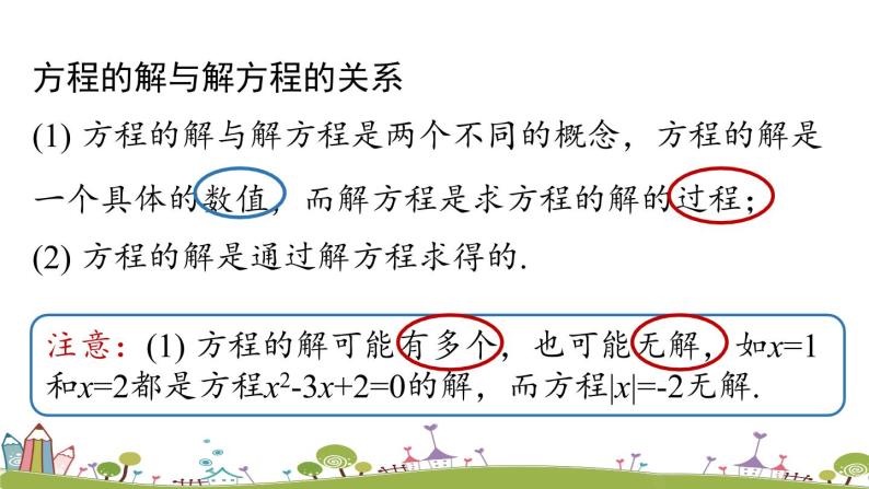 人教版数学七年级上册 3.1《从算式到方程课时2》精品PPT课件06