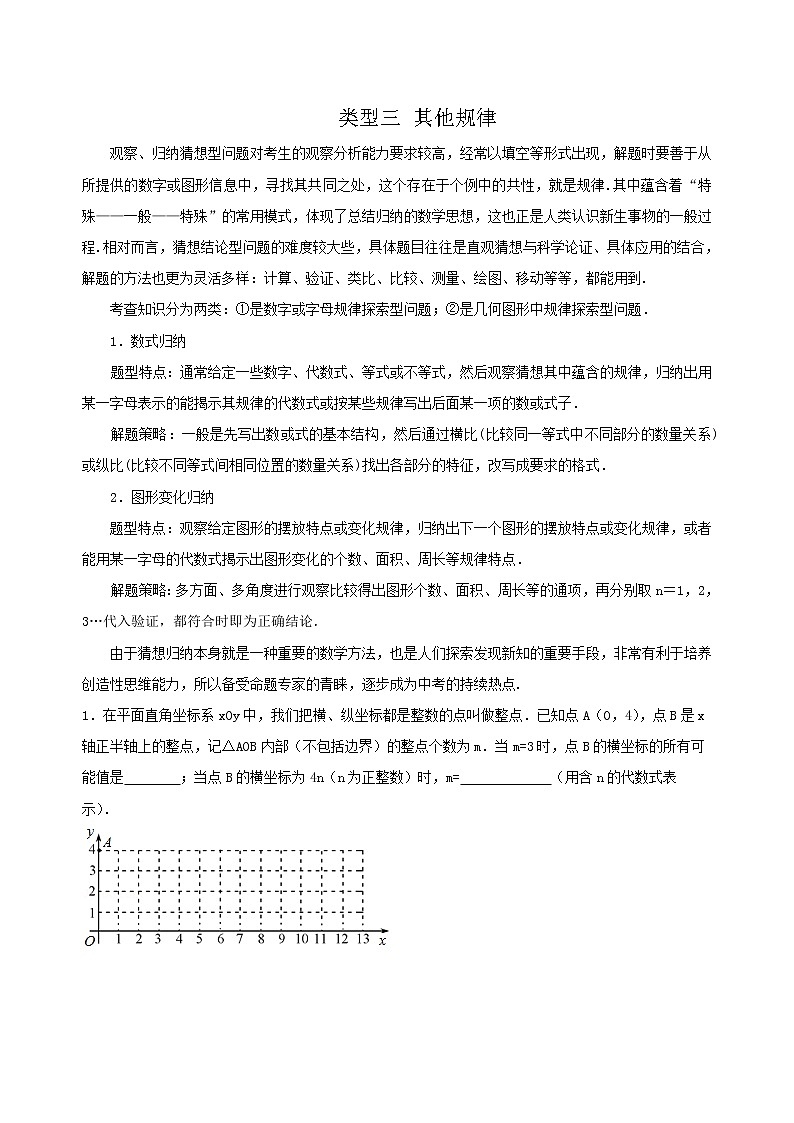 类型三 其他规律(原卷版)第1页