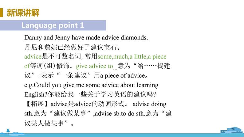 冀教版英语八年级上册 Lesson 27 What's Your Advice ? PPT课件06