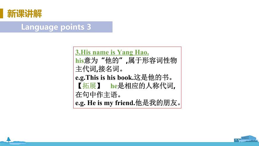 冀教版英語七年級上冊 Unit 1 School and Friends Lesson 2 PPT課件第8頁