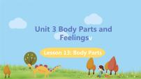 初中英语冀教版七年级上册Unit 3 Body Parts and FeelingsLesson 13  Body Parts课文课件ppt