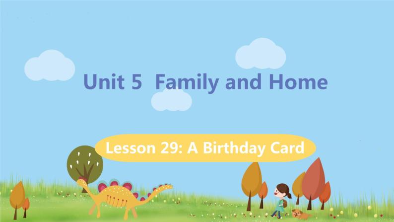 冀教版英语七年级上册 Unit 5 Family and Home Lesson 29 PPT课件+音频01