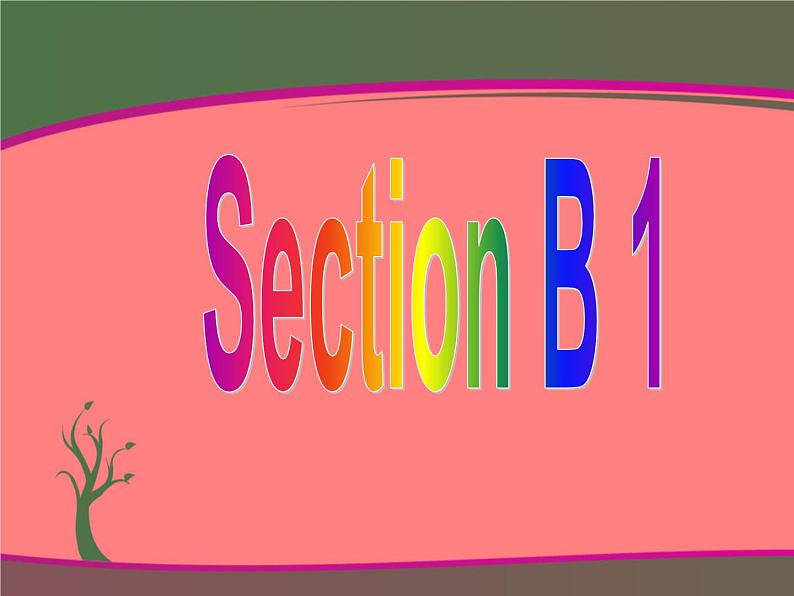 人教版七年级上册 U7 Section B 1a-1c 课件第3页