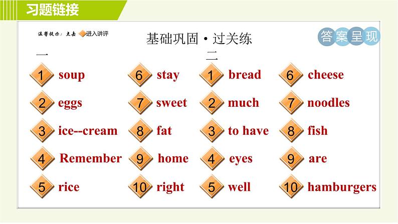 外研版七年级上册英语习题课件 Module4 Period 3 Unit 2 B02