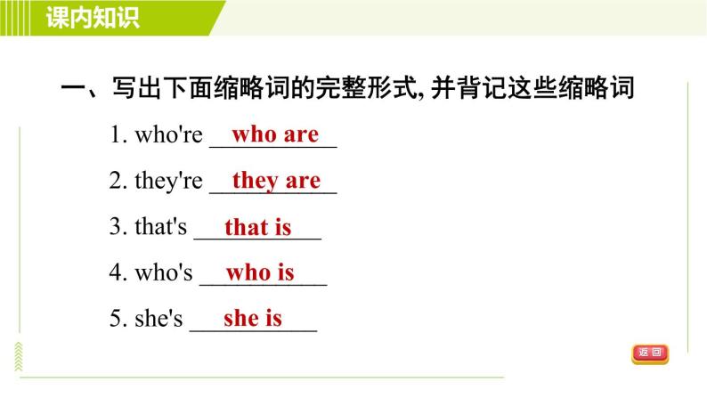 人教版七年级上册英语课件 Unit2 Period 2 Section A (Grammar Focus-3c)07