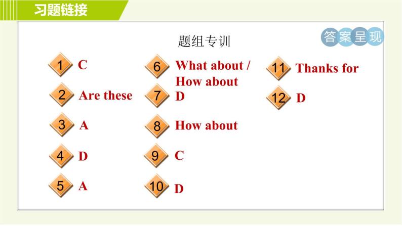 人教版七年级上册英语习题课件 Unit3 Period 1 Section A (1a－2d)03