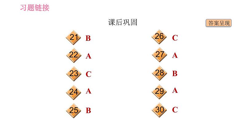 冀教版九年级英语 Unit7 习题课件06