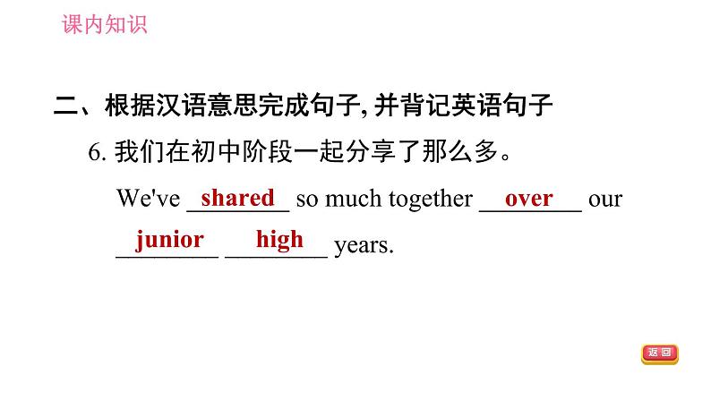 冀教版九年级英语全一册习 Unit10 Lesson 57 Best Wishes 习题课件08