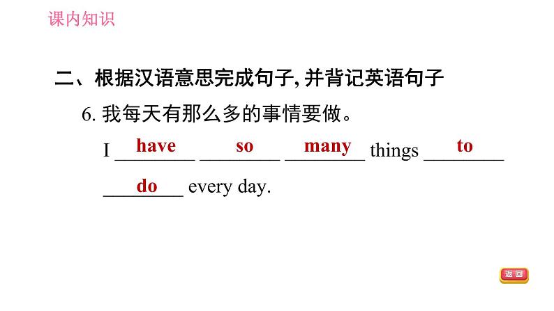 冀教版九年级英语全一册习题课件 Unit10 Lesson 56 Manage Your Time第8页